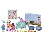 Hasbro My Little Pony: A New Generation Movie Story Scenes Mix and Make Sunny Starscout - Toy with Compound, 25 Accessories, 3-Inch Pony F2934