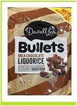 Darrell Lea Liquorice Bullets Milk Chocolate 850g | Shipped in Eco Friendly Packaging Crafted by Delia Creations