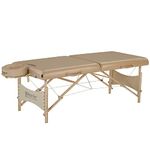 Master Massage Balboa Pro Portable Massage Table Package 30 Inch, cream luster