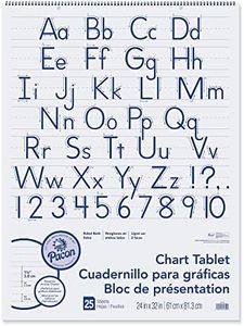 Pacon® Chart Tablet, 24" x 32", 1 1/2" Ruled, 25 Sheets