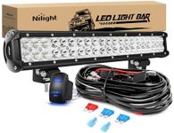 Nilight LED Light Bar 20 Inch 126W 