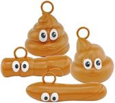 Fairly Odd Novelties Poop Ornaments, Brown