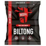 BEEFit Biltong Beef Jerky Taster Pack - Healthy High Protein Snacks, Gluten Free and Keto Friendly Snack - Perfect for On-the-Go or Fitness Enthusiasts (Red Hot Chilli, 10x30g)