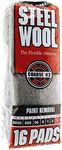 Steel Wool, 16 pad, Coarse Grade #3