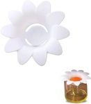 Daisy Plastic Egg Separator, Egg White Yolk Separator Kitchen Gadgets, Effortless Egg Whites Yolk Division with Charming Flowers