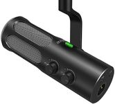 FIFINE Dynamic XLR Microphone for Podcast Studio Recording Streaming Broadcast Voice Over,XLR/USB Metal Mic with Mute Button,Headphone Jack for Mixer PC Computer - AmpliTank Tank 3