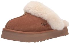 UGG Women's Disquette Slipper, Chestnut, 10