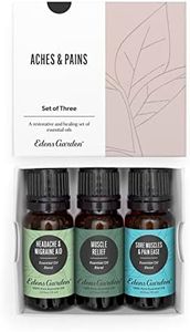 Edens Garden Aches & Pains Essential Oil 3 Set, Best 100% Pure Aromatherapy Natural Wellness Kit (For Therapeutic Use- Sore Muscle Relief), 10 ml