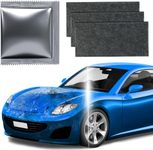 Huotwoe 3PCS Nano Sparkle Cloth Car Scratch Remover, Cerium Oxide, Very Fine Grit, Multi-Purpose, Grey, For Metal, Car Care