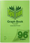 Spirax 96 Page Grid Book A4 5mm Grid, No. P134