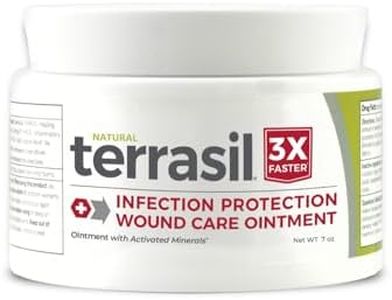 terrasil Wound Care 3X - Wound Healing Ointment, Relief from Bed Sores, Pressure Sores, Ulcers, Blisters, Cuts, Scrapes, & Burns - Hypoallergenic Approved (7 oz)