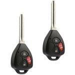 Car Key Fob Keyless Entry Remote fits Pontiac Vibe Toyota Corolla Matrix Venza (GQ4-29T) 2009 2010 2011 2012 2013, Set of 2