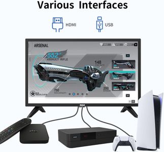 RCA 50" 4K Smart TV – Roku Streaming, Ultra HD LED Display