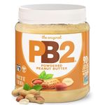 PB2 Original Powdered Peanut Butter - 6g of Protein, 90% Less Fat, Certified Gluten Free, Only 60 Calories per Serving, Perfect for Protein Shakes, Smoothies, and Low-Carb, Keto Diets - 907g