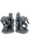 Werewolves Werewolf & Skulls Fantasy Set of Bookends Book Ends