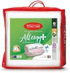 Tontine Allergy Plus Anti Stain All Season Microfibre Cover Quilt Single Bed Doona, Medium Weight, Teflon Fabric Protection, Anti Microbial Protection, Machine Washable, Australian Made