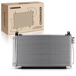 A-Premium Air Conditioning A/C Condenser Compatible with Infiniti Q50 2004-2019 3.5L 3.7L, Replace# 921004GB0A