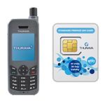OSAT Thuraya XT-LITE Satellite Phone & Standard SIM with 10 Units (6 Minutes) with 365 Day Validity