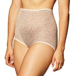 Bali Women's Skimp Skamp Brief Panty, Sexy Animal, 3X/10, Sexy Animal Print