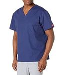 CHEROKEE Men's signature medical scrubs shirts, Navy, L UK