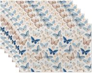 Butterfly Placemats,Vintage Flying 