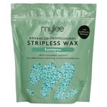 Mylee Advanced Stripless Wax 500g [Eucalyptus] Professional Hard Wax Beads, Painless Hair Removal, No Strips Needed, Peelable Hot Wax for Hair Removal, Full Body, Face, Bikini, Brazilian, Hollywood