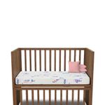 Centuary Mattresses Beddy Nest Crib Cot Natural Baby Child Coir Latex Mattress (85 cmX46 cmX5 cm)