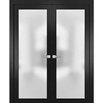 Solid French Double Doors 48 x 80 i
