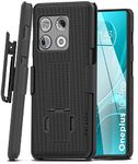 Encased DuraClip for OnePlus 10 Pro 5G Case with Belt Clip Holster (Slim Fit with Kickstand/Wireless Charging Compatible)