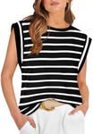 Black and White Striped Shirt Women