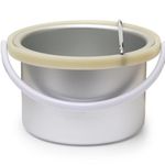 Wax Heater Replacement Insert Pot Bucket (500ml) for Double and Triple Wax Heater