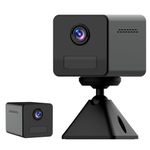 Ultra Low Power WiFi Hidden Camera 2024 Upgrade 1296P 3MP HD Video Built-in 64GB 400 Days Standby, AI Motion Detection Alerts, Auto Night Vision, Live Recording Home Security Surveillance Camera