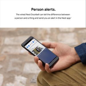 Nest Wired Doorbell – Smart Video Security Camera