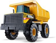 Tonka Steel Classics | Mighty Dump Truck | Kids Construction Toys for Boys and Girls, Vehicle Toys for Creative Play, Motor Skill Development for Kids Ages 3+ | Basic Fun 06087 FFP