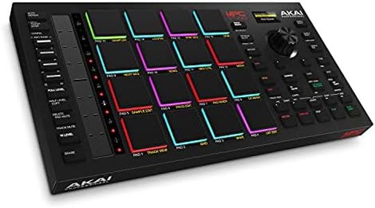 AKAI Professional MPC Studio – Contrôleur MIDI avec 16 RGB Drum Pad Sensibles à la Vélocité, MPC Software et Écran LCD pour la Production de Musique