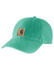 Carhartt Men's Canvas Baseball Cap, Green (sea Green), One Size