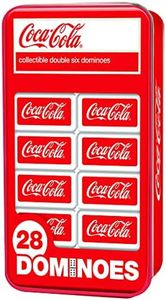 MasterPieces Tile Games - Coca-Cola Picture Dominoes 28 Piece Set