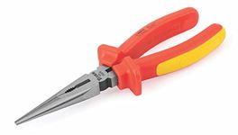 Titan 73338 8-Inch VDE Insulated Long Nose Pliers