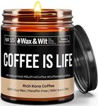 Wax & Wit Funny Coffee Candle - Soy