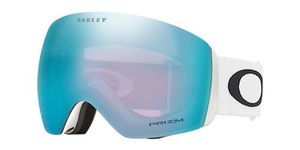 Oakley Mens Flight Deck, Matte White w/Prizm Sapphire Iridium, Large