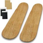 Beipoo 2 Packs 31"x 8" Blank Skateb