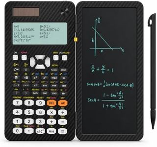 iPepul Scientific Calculators with Notepad for Students, 552 Functions, Type-C Rechargeable Solar Math Calculator, 5-Line Display,School Supplies for Middle School, High School & College Students