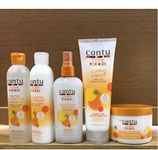 Cantu Care For Kids Set of 5 Hair Care : Shampoo + Conditioner + Leave-In conditioner + Detangler + Curling Cream