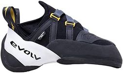 Evolv Shaman Pro Climbing Shoe - Men's, Black/White, 8.5