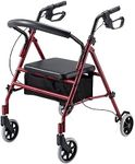 Genki Rollator Walker with Seat, St