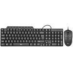 Wired Keyboard and Mouse,Rii RK203 Full Size Slim Keyboard, Business Keyboard and Mouse Wired for Computer,Laptop,PC,Notebook,Windows Home Office