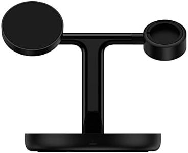 Baseus Swan 3-in-1 Wireless Charger Stand for iPhone, Apple Watch, AirPods + 1m USB-C cable (compatible with MagSafe) black