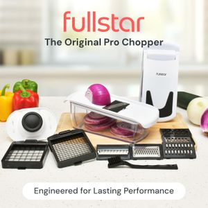 8-in-1 Vegetable Chopper – Multi-Function Slicer Dicer, White