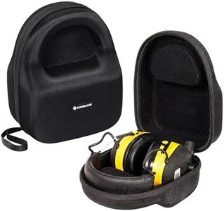 caseling Ear Muff Case - Fits 3M WorkTunes Connect Hearing Protector - Earmuff EVA Ear Protection Hard Case for Storage and Travel (Case Only)