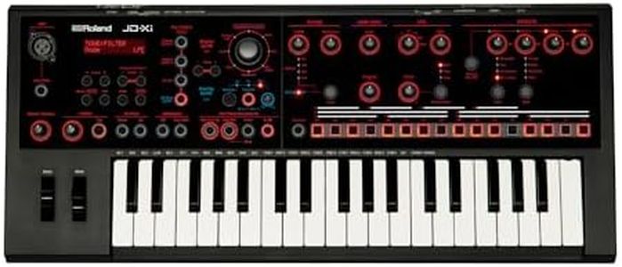 Roland JD-XI 37-Key Interactive Analog/Digital Crossover Synthesizer, Black